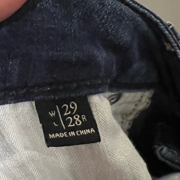 Abercrombie & Fitch Distressed Ripped Jeans 29x28 - Picture 6 of 6